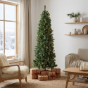 Albero di Natale slim 180 cm folto 474 rami Bellamonte