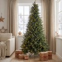 Árbol de Navidad artificial tupido 240 cm Tallac