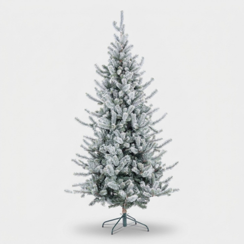 Albero di Natale innevato...