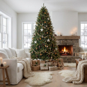 Albero di Natale artificiale folto 240 cm 2281 rami Sanford