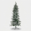 Albero di Natale innevato 180 cm 666 rami Cooper slim