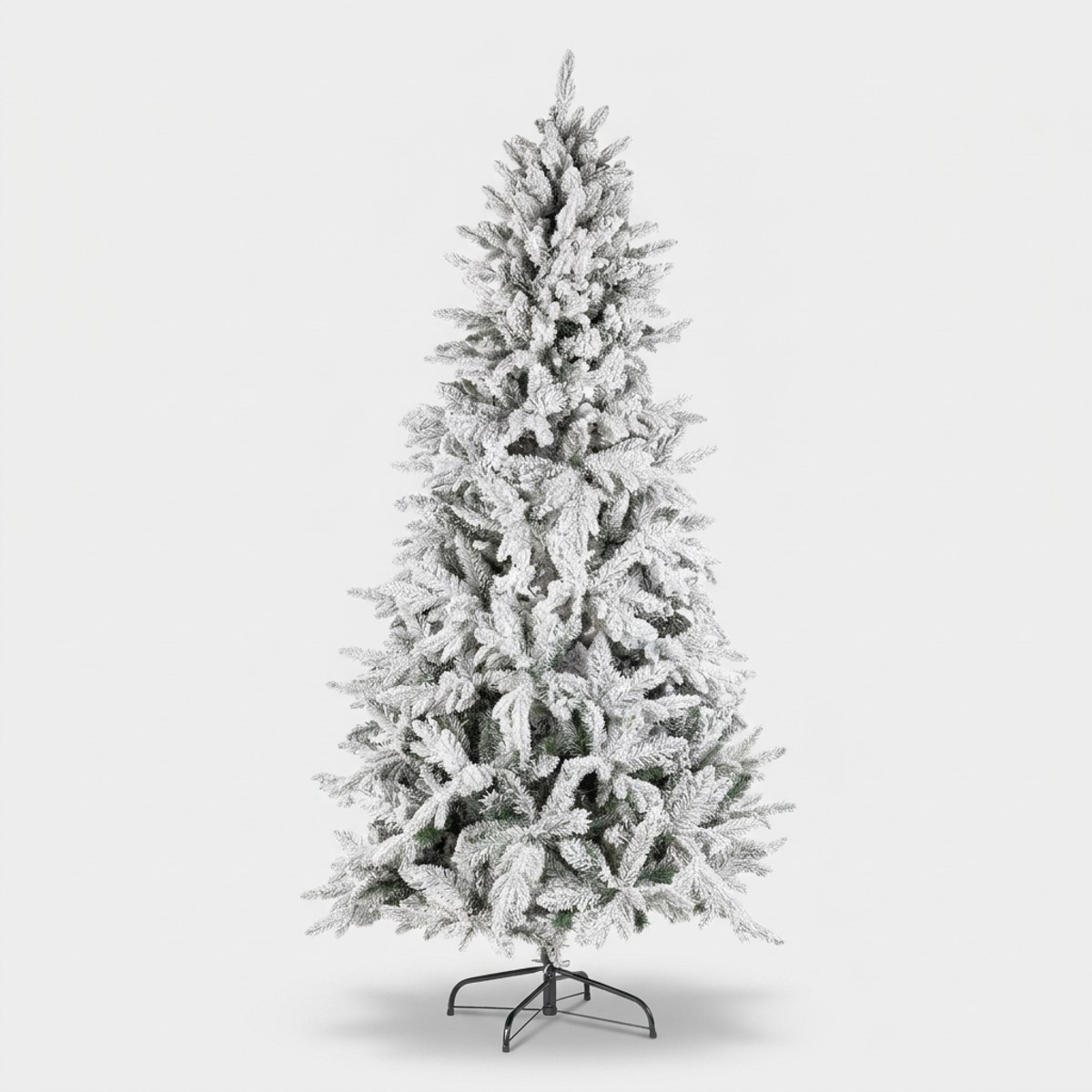 Árbol de Navidad nevado 240 cm 2487 ramas Harvard