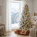Árbol de Navidad nevado 210 cm 1927 ramas Harvard