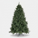 Albero di Natale 180 cm folto 1711 rami PE e PVC Hubbard