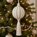 4er-Set Weihnachtskugeln mit Quaste Blossom