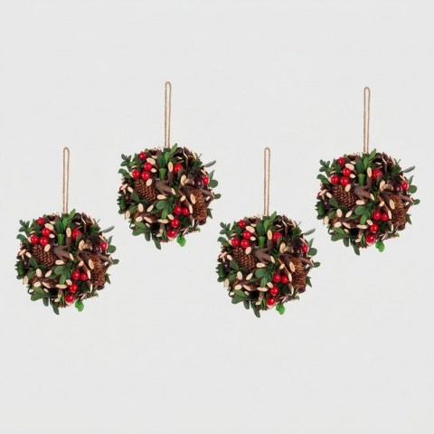 Boules de Noël décoratives...