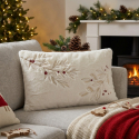 Coussin décoratif rectangulaire déhoussable à feuilles Winterberg