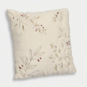 Coussin décoratif avec motif feuilles 45x45 cm Winterberg