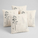 Set 4 cuscini decorativi con renna sfoderabili 45x45 cm Trysil