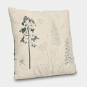 Set 4 cuscini decorativi con renna sfoderabili 45x45 cm Trysil