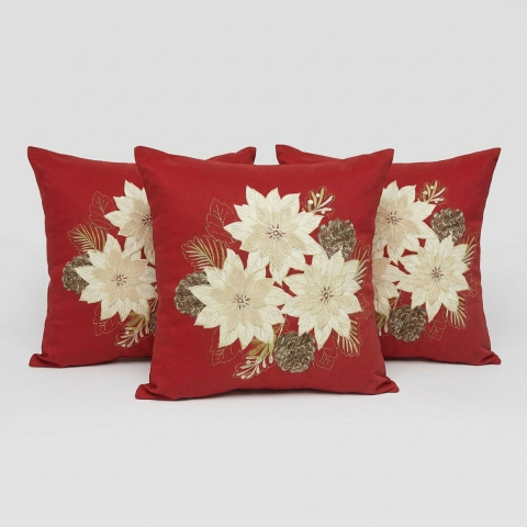 Coussin carré en polyester...