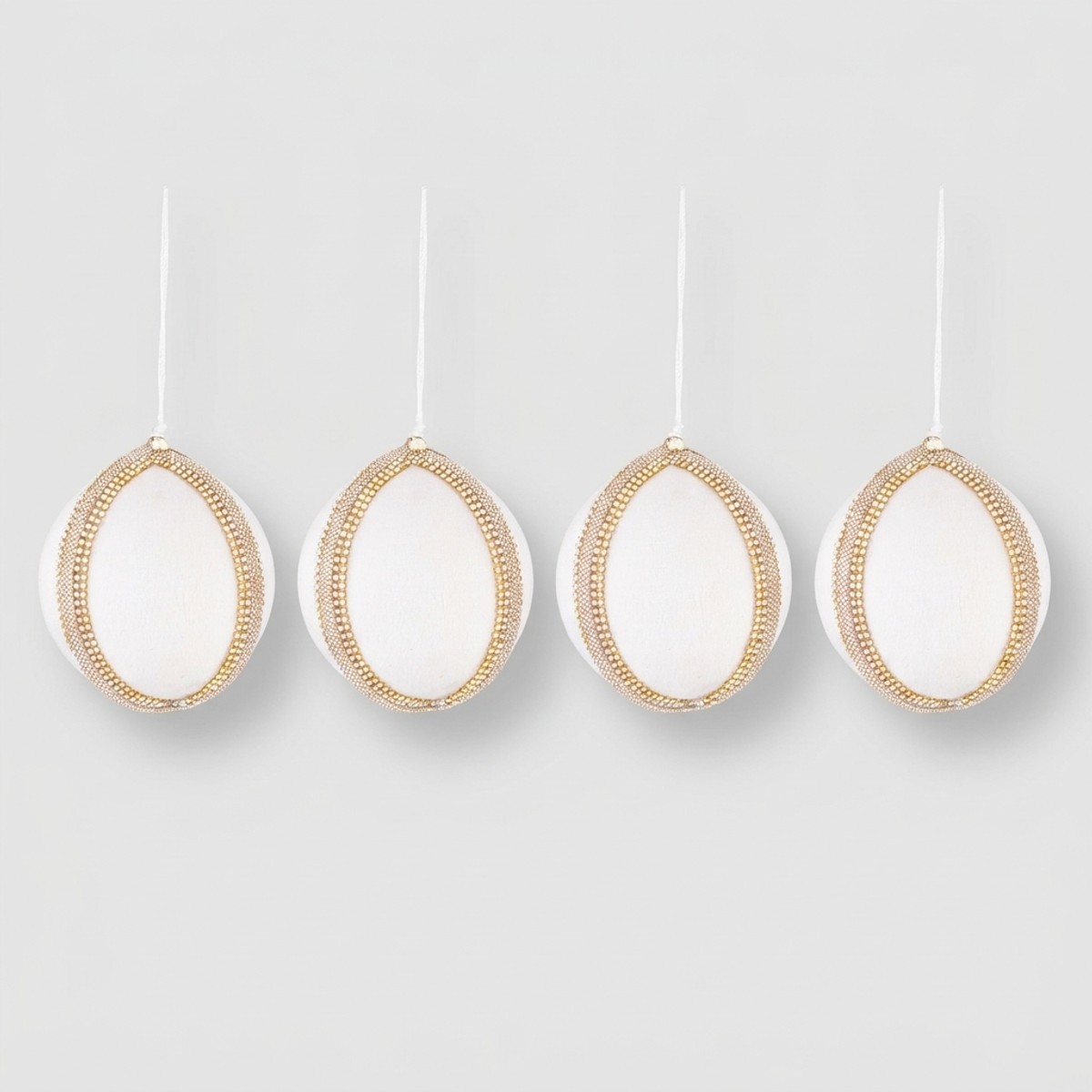 Set 4 bolas de Navidad decorativas colgantes Vanish