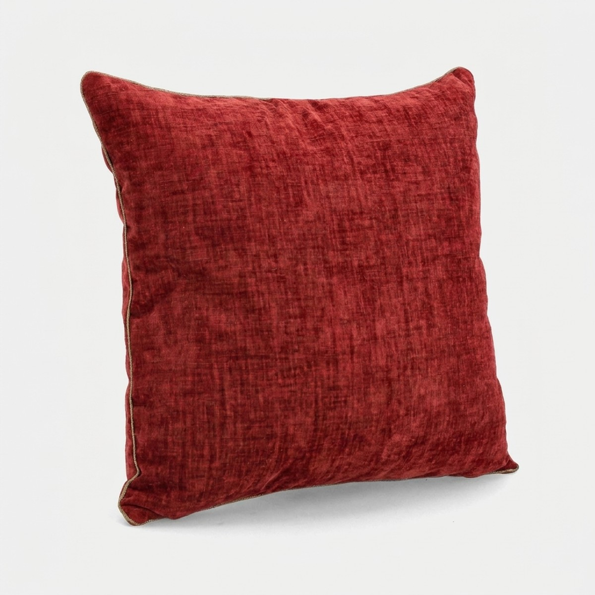 Coussin décoratif déhoussable en velours 45x45 Amyas