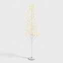Árbol luminoso decorativo con 1200 microled Flash