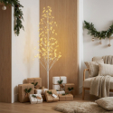 Árbol luminoso decorativo con 1200 microled Flash