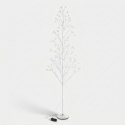 Árbol luminoso decorativo con 1200 microled Flash