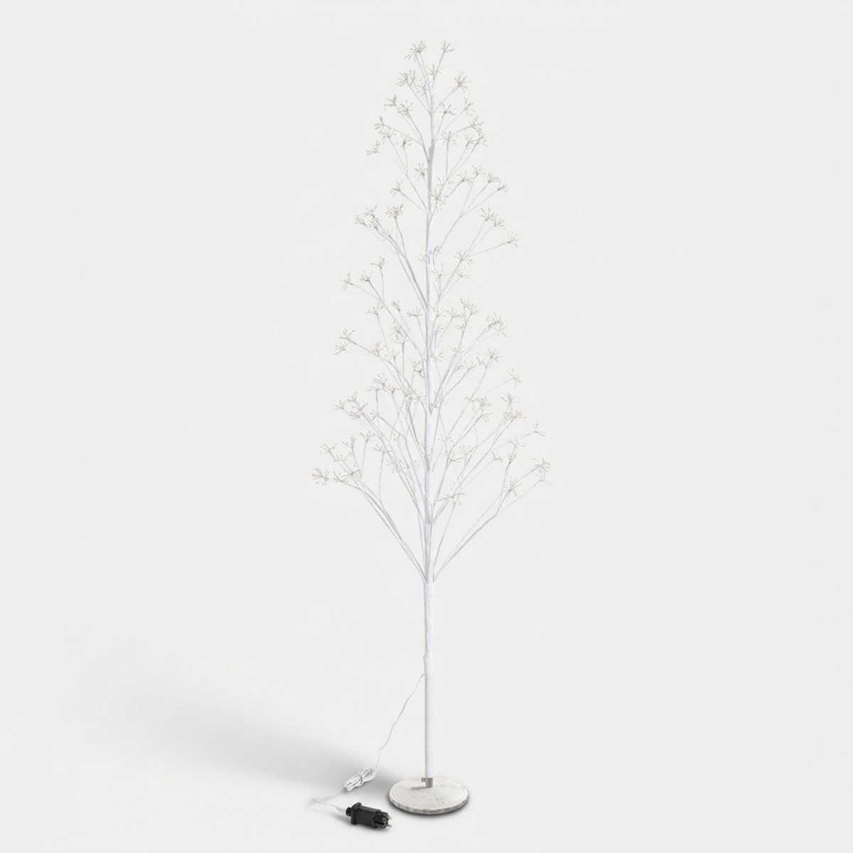 Albero luminoso decorativo con 1200 microled Flash