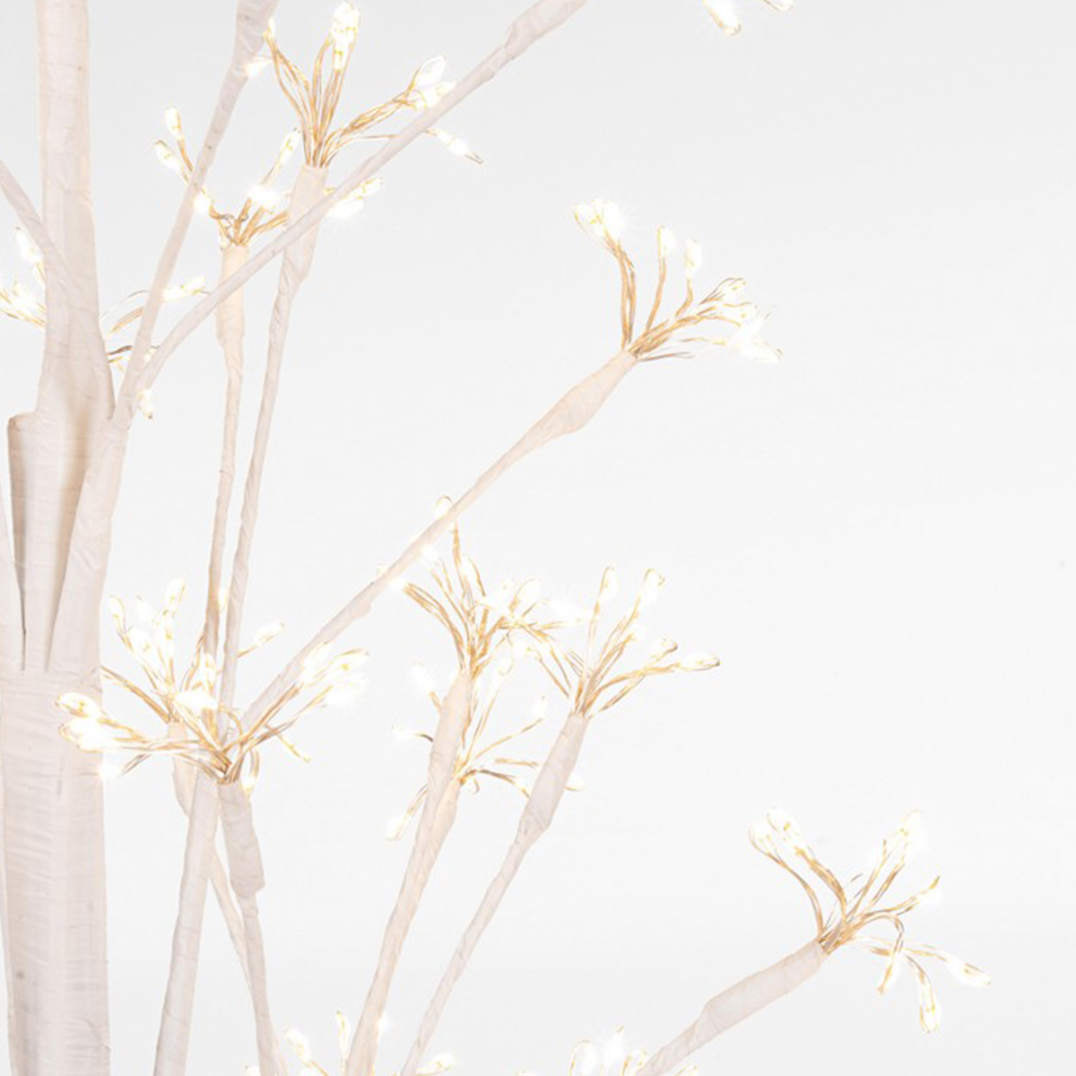 Árbol luminoso decorativo con 1200 microled Flash