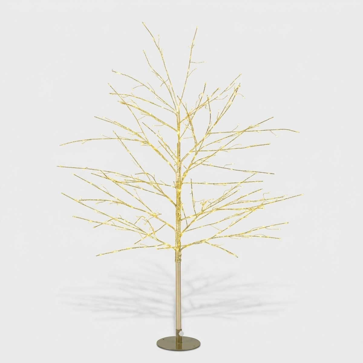 Arbre lumineux décoratif d'intérieur en métal 600 microled Bunch