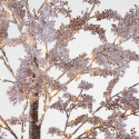 Árbol luminoso decorativo para interior con 150 microled Sleek