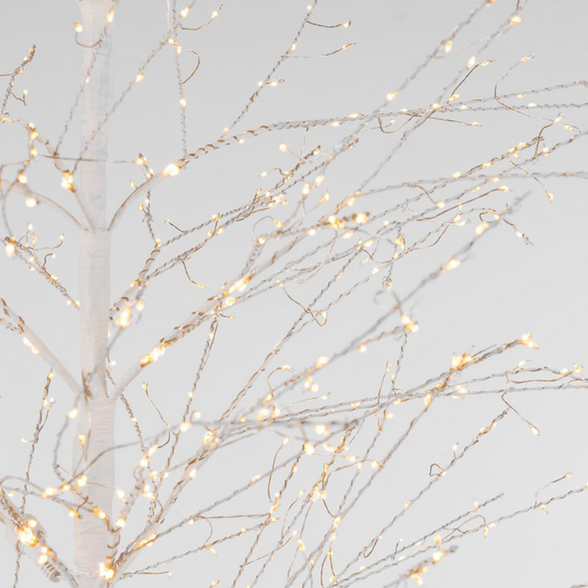 Árbol luminoso de diseño en metal 1500 microled Bunch