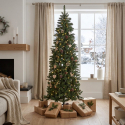 Albero di Natale slim 210 cm con 963 rami Kronplatz