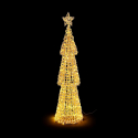 Árbol decorativo luminoso 500 MicroLED con temporizador Zoe