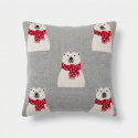 Set 4 cuscini arredo 45x45 cm in cotone sfoderabili Editha