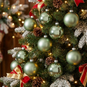 Lot de 12 boules de Noël en verre pour sapin Sfera