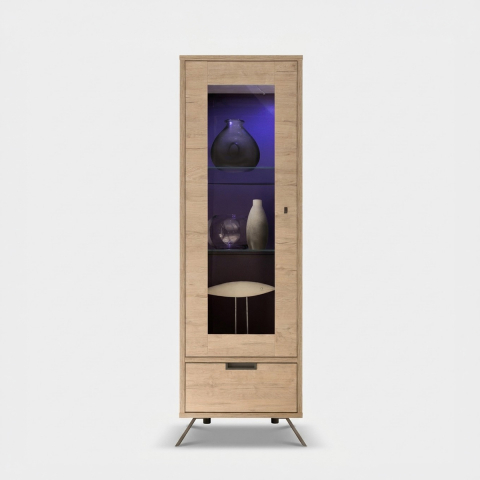 Vitrine mit Schublade Palma