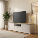 TV-Lowboard Country mit 3 Türen für das Wohnzimmer 211x58x44 cm