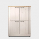 Wohnzimmer-Sideboard Country mit 4 Türen