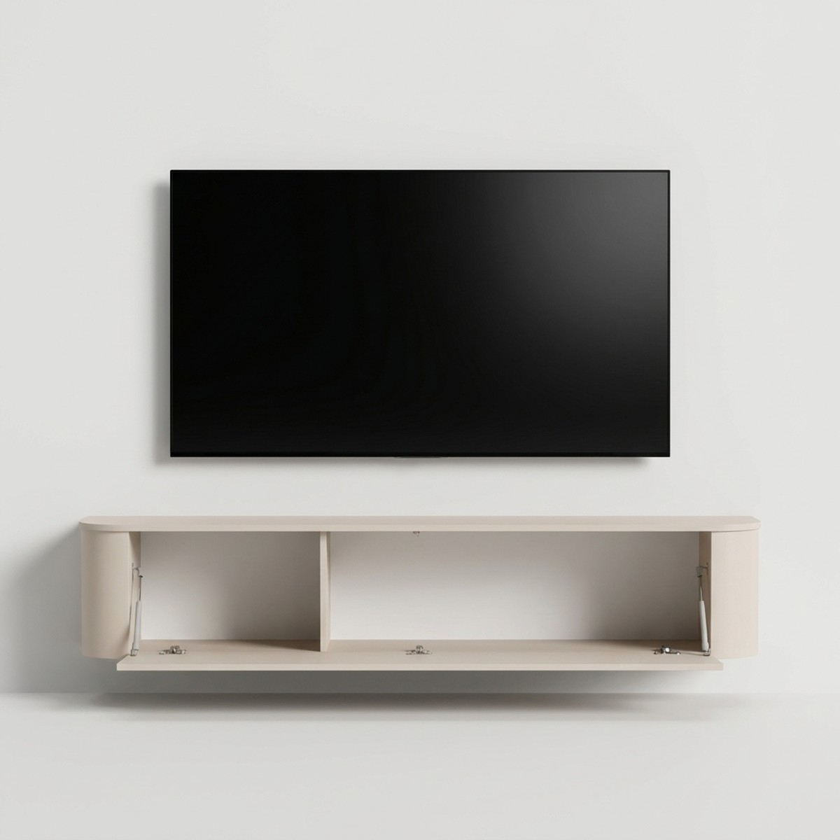 Mobile porta TV da appoggio 1 anta ribalta Lido