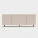 Aparador buffet moderno de 4 puertas para salón y comedor Lido