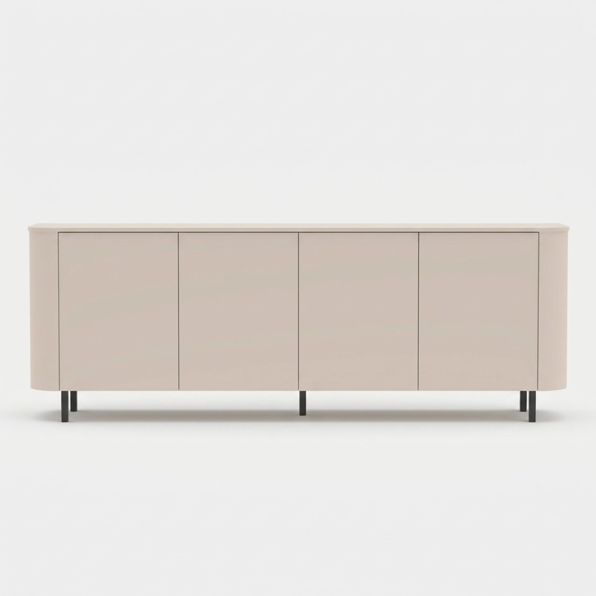 Modernes Sideboard mit 4 Türen für Wohnzimmer und Esszimmer Lido