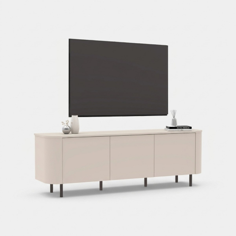 TV-Lowboard mit Türen Lido
