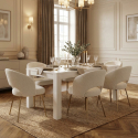 Tavolo da pranzo rettangolare 180x90 Amalfi
