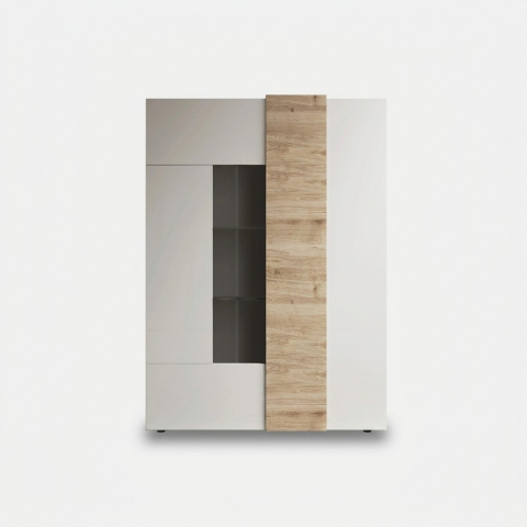 Vitrine 2 portes verre Venus
