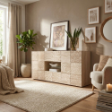 Sideboard mit 2 Türen und 2 Schubladen im modernen Design Miro