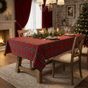 Rechteckige Stofftischdecke mit Lurex Natalina
