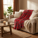 Weiche Sofadecke Wohndecke aus Polyester 130x160 cm Perth