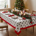 Rechteckige Tischdecke aus Baumwolle und Polyester Drammen
