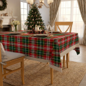 Tovaglia rettangolare in tessuto per cucina e sala Tartan linen