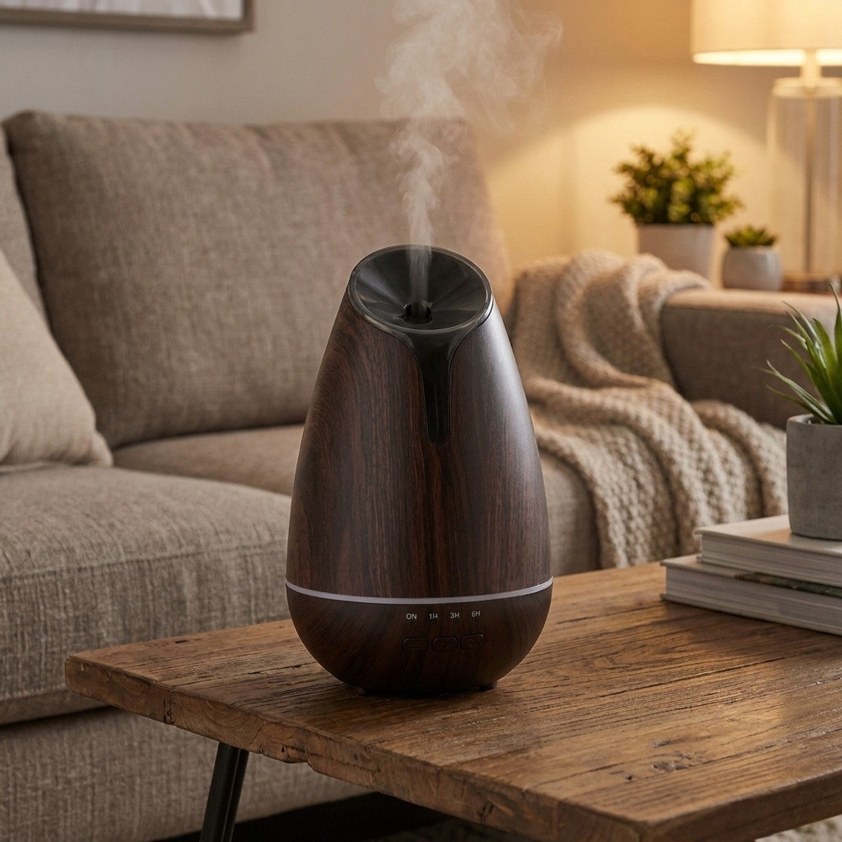 Diffusore di aromi a ultrasuoni USB con 7 LED Aroma
