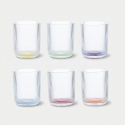 Set 6 bicchieri in vetro per acqua e bibite 25 cl Pavia