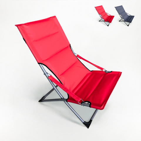 Sedia Moonchair Meteor Pieghevole &ndash; Per Campeggio, Spiaggia, Pesca. Leggera, Portatile, Colori Beige/khaki/nero, Con Custodia.