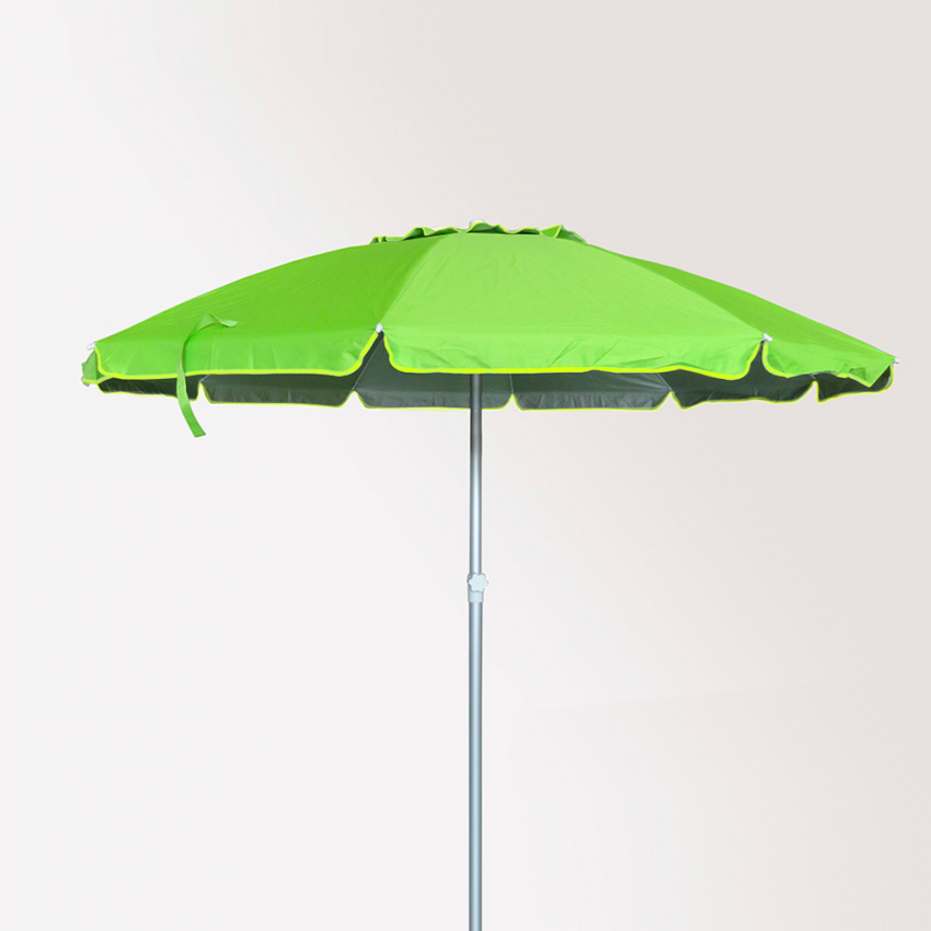 Sonnen Strandschirm Alu Windfest uv Schutz 220 cm Rom Preis