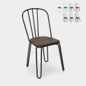 sedie industrial acciaio per bar e cucina design ferrum Catalogo