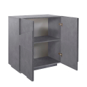 Sideboard 2 Türen 2 Fächer modernes Design Ping Side S Ardesia Sales