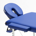 Camilla de Masaje de Aluminio Plegable Portátil 2 Secciones 210 cm Shiatsu Precio